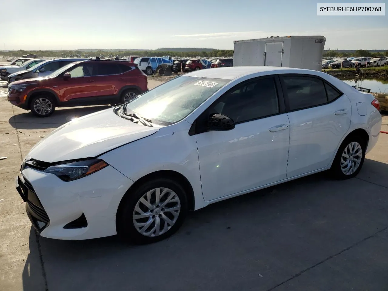 2017 Toyota Corolla L VIN: 5YFBURHE6HP700768 Lot: 67677984