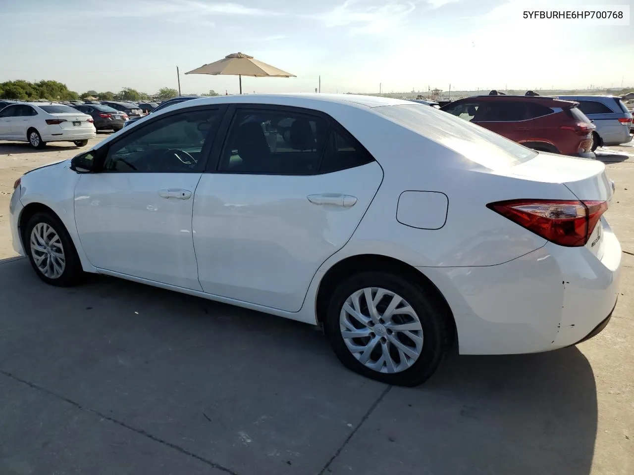 2017 Toyota Corolla L VIN: 5YFBURHE6HP700768 Lot: 67677984