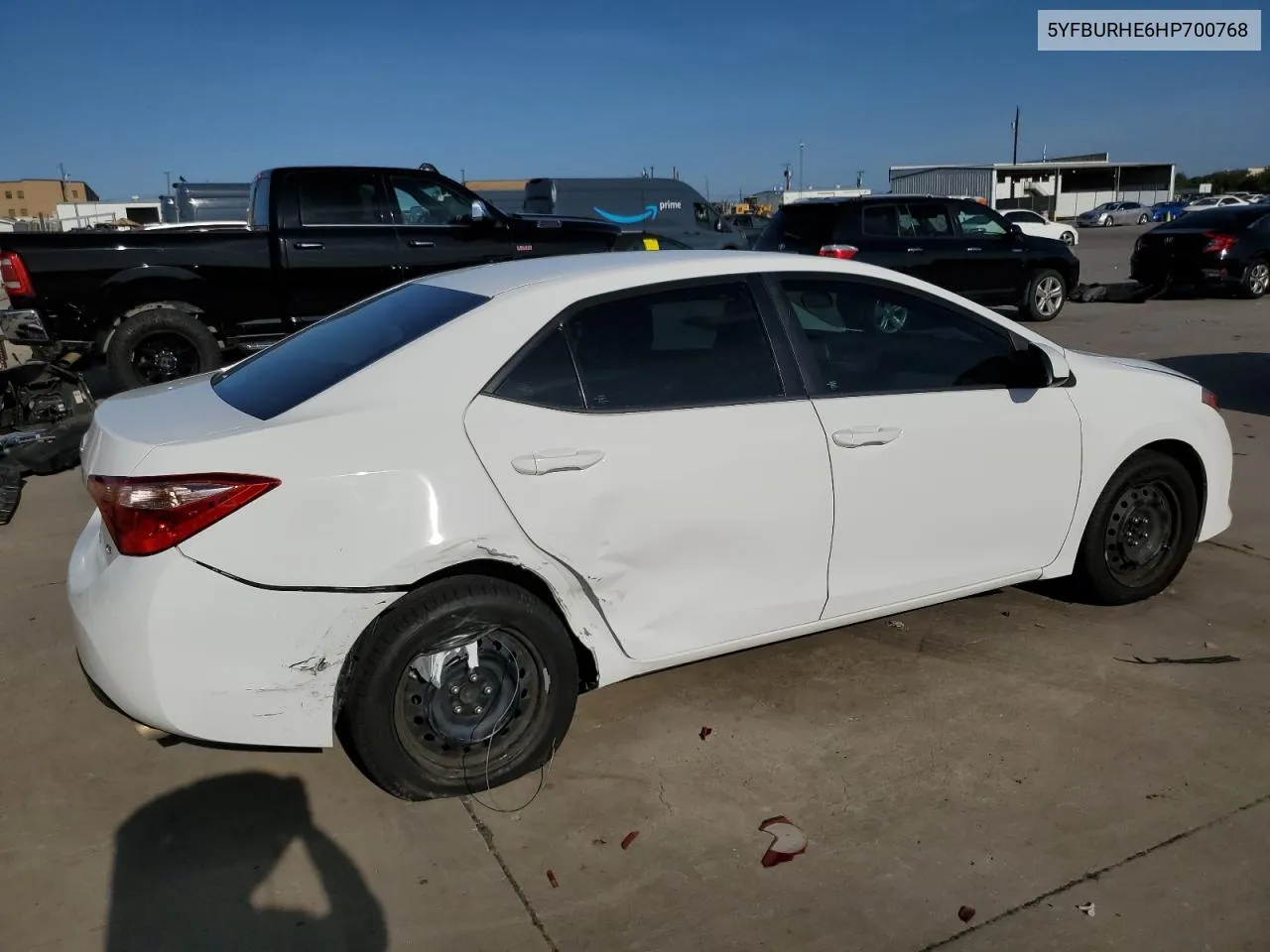 2017 Toyota Corolla L VIN: 5YFBURHE6HP700768 Lot: 67677984