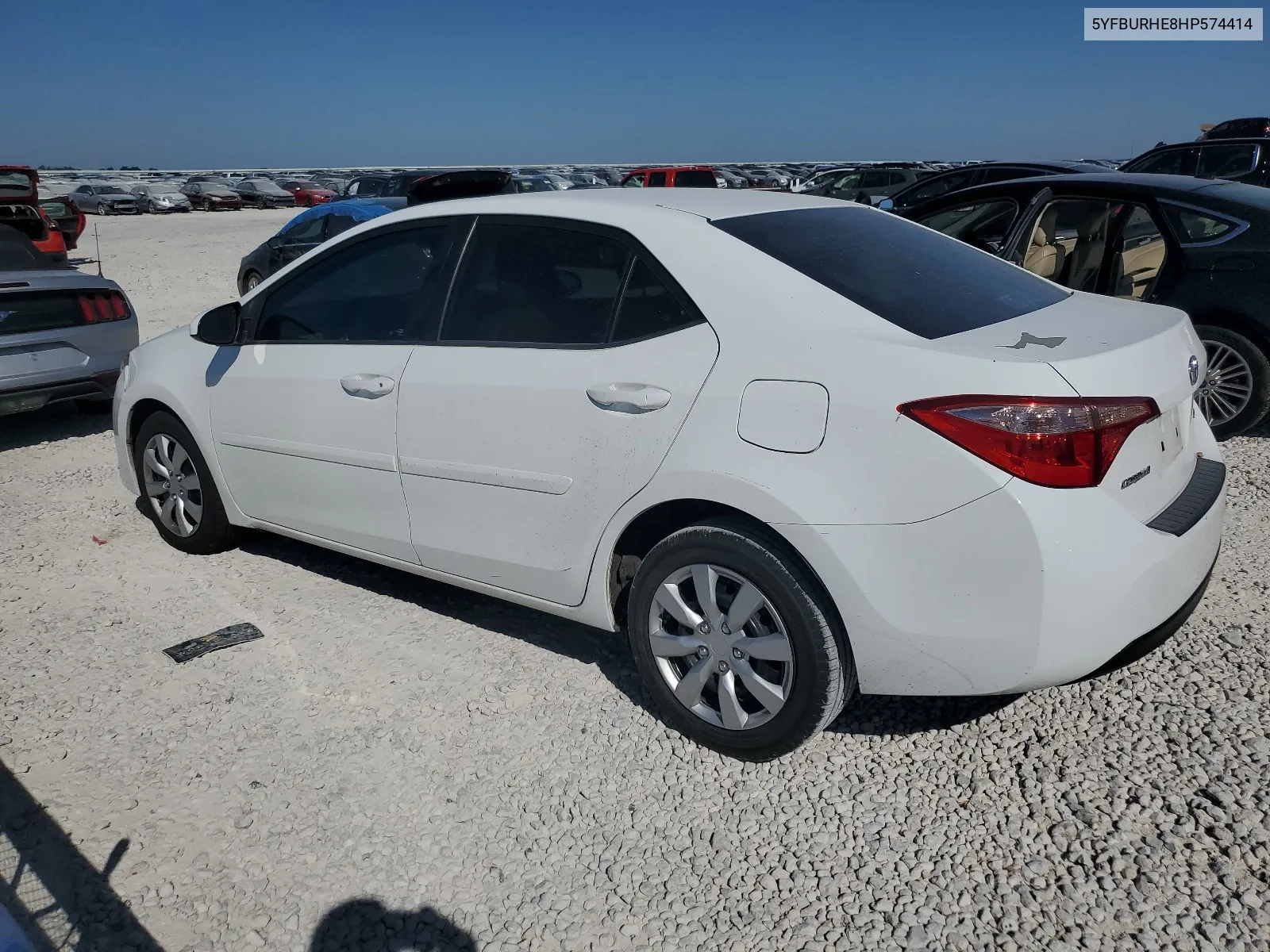 2017 Toyota Corolla L VIN: 5YFBURHE8HP574414 Lot: 67859024