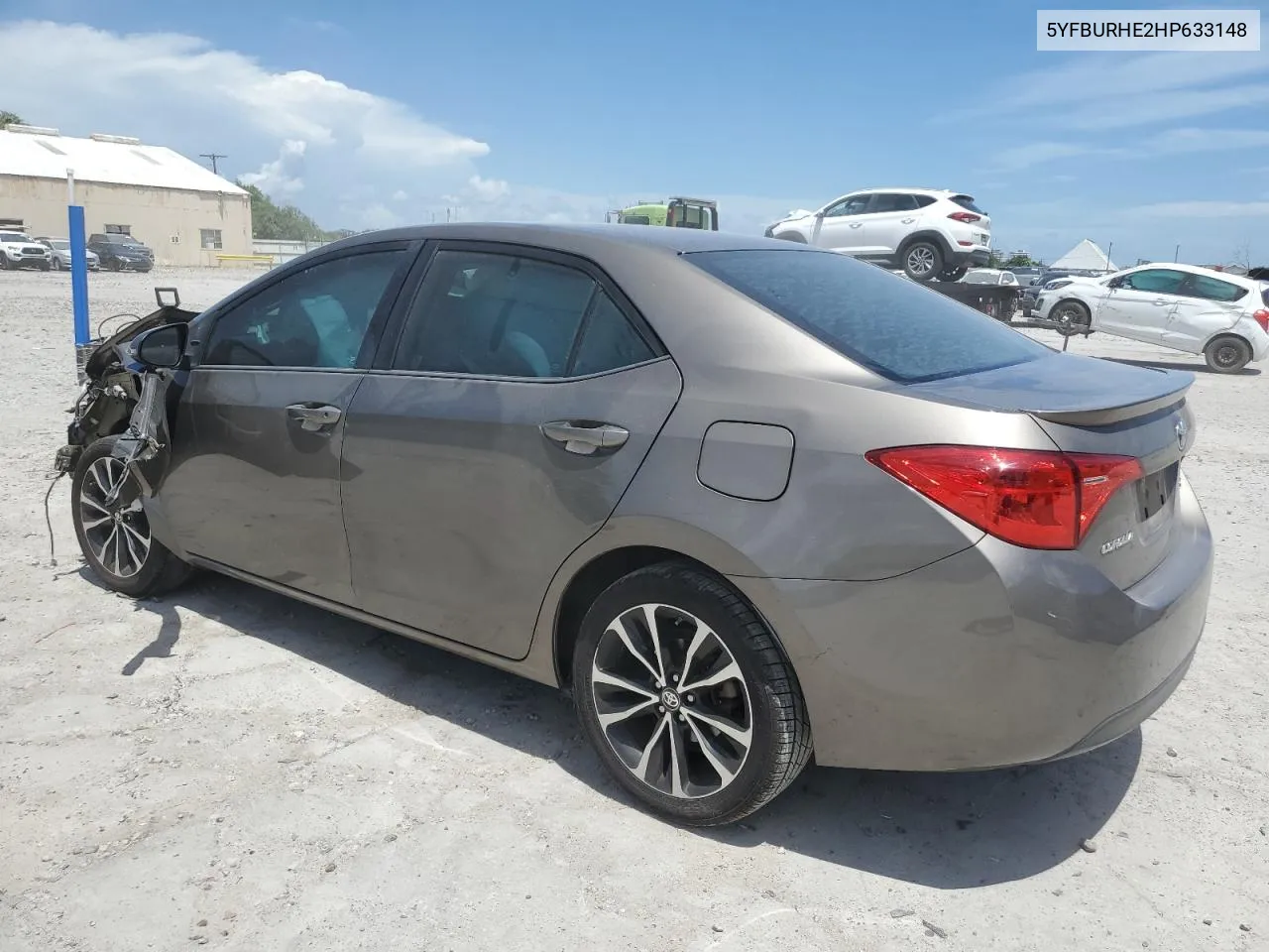 2017 Toyota Corolla L VIN: 5YFBURHE2HP633148 Lot: 68023214