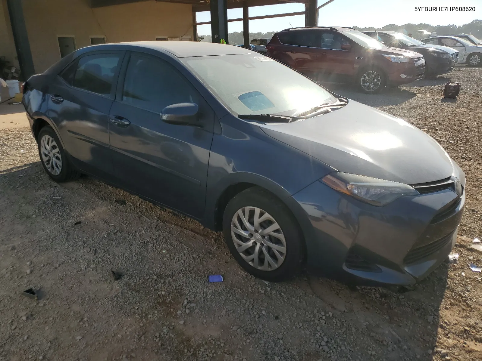 2017 Toyota Corolla L VIN: 5YFBURHE7HP608620 Lot: 68026694