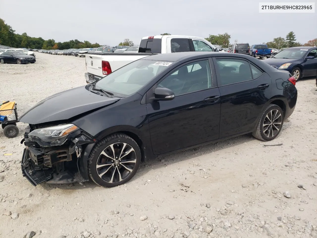 2017 Toyota Corolla L VIN: 2T1BURHE9HC823965 Lot: 68817424