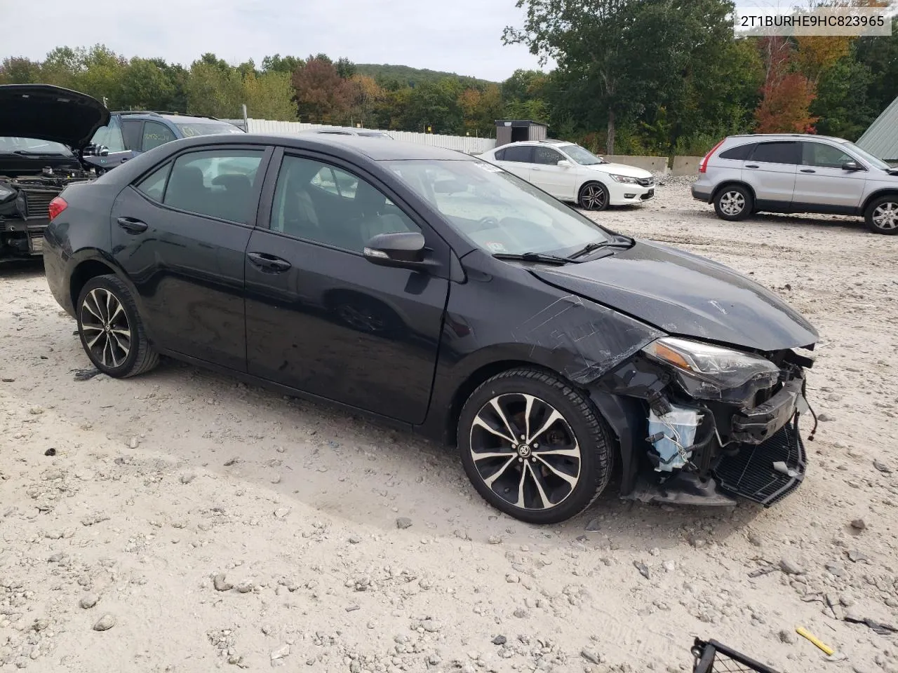 2017 Toyota Corolla L VIN: 2T1BURHE9HC823965 Lot: 68817424