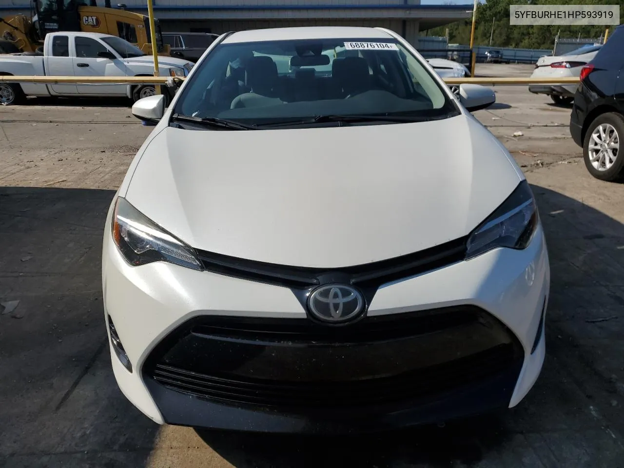 2017 Toyota Corolla L VIN: 5YFBURHE1HP593919 Lot: 68876104