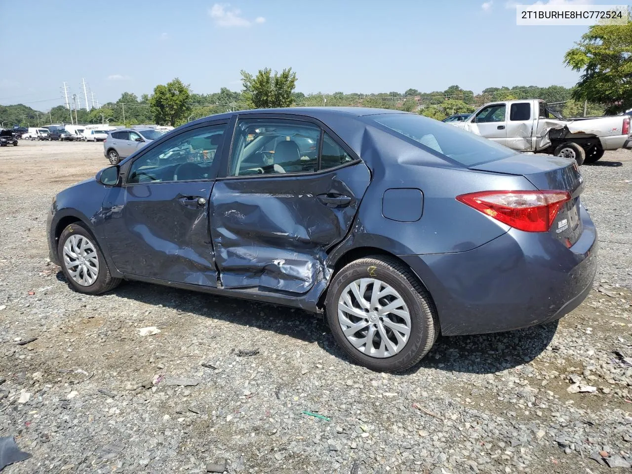 2017 Toyota Corolla L VIN: 2T1BURHE8HC772524 Lot: 68950064