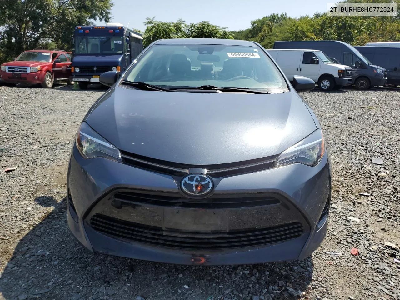 2017 Toyota Corolla L VIN: 2T1BURHE8HC772524 Lot: 68950064