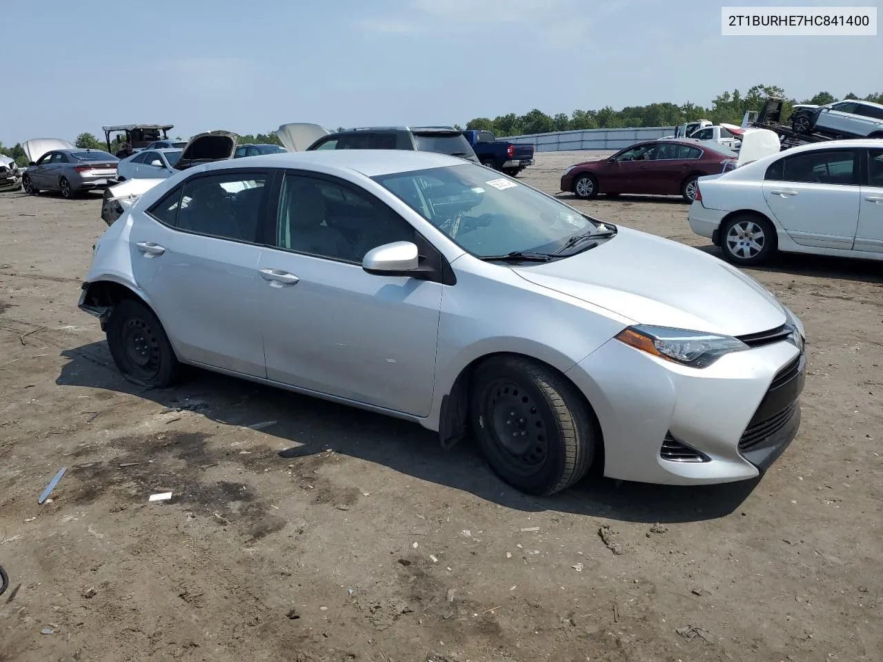 2017 Toyota Corolla L VIN: 2T1BURHE7HC841400 Lot: 69029724