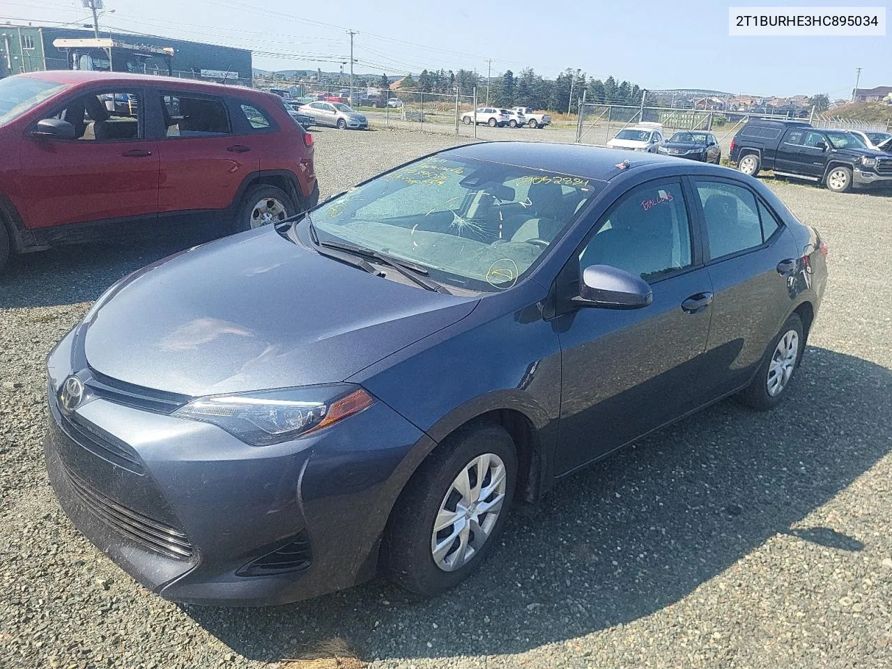 2017 Toyota Corolla L VIN: 2T1BURHE3HC895034 Lot: 69052884