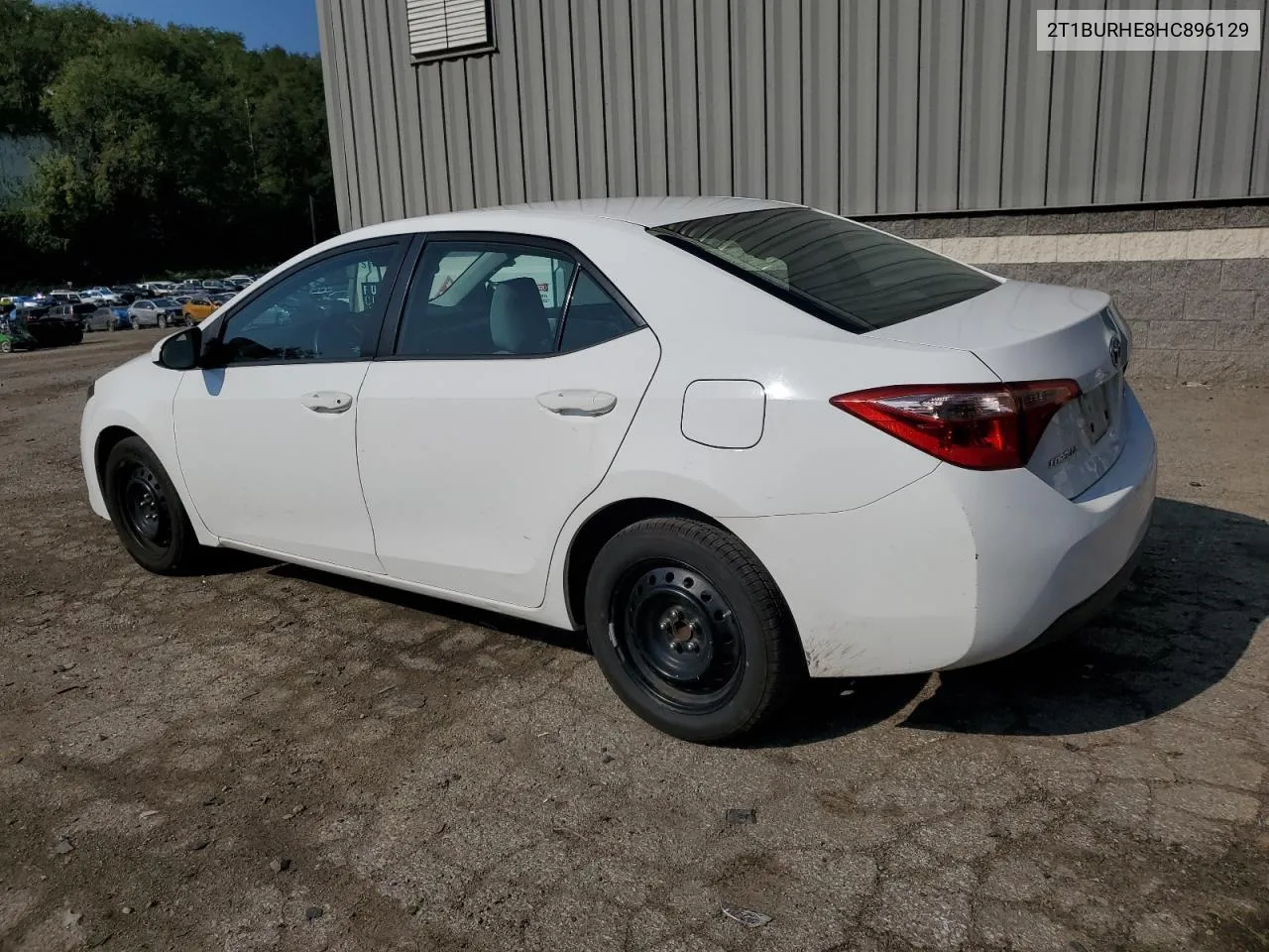 2017 Toyota Corolla L VIN: 2T1BURHE8HC896129 Lot: 69063494