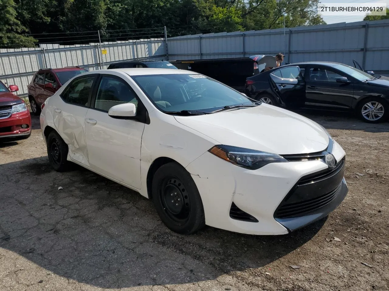 2017 Toyota Corolla L VIN: 2T1BURHE8HC896129 Lot: 69063494