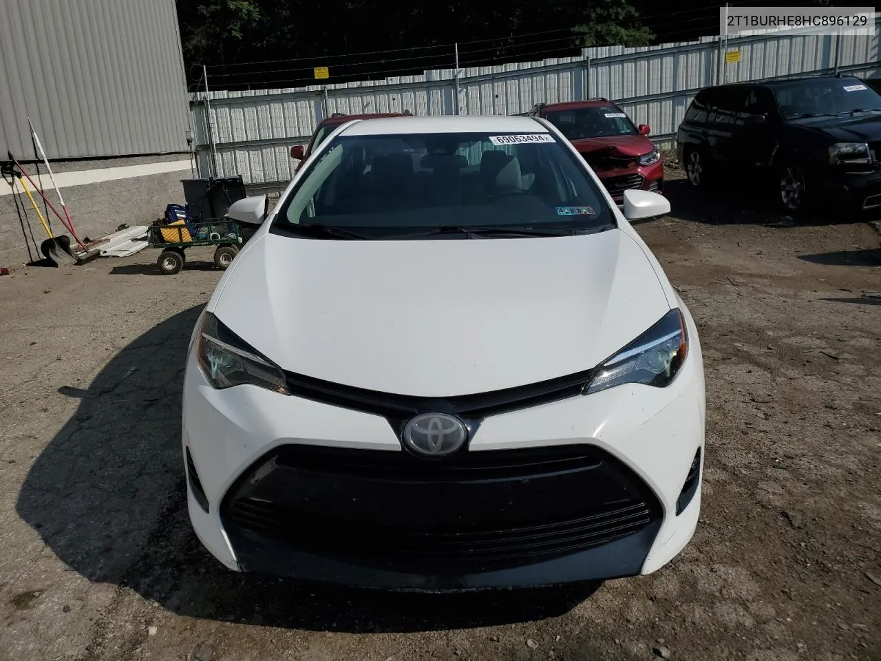 2017 Toyota Corolla L VIN: 2T1BURHE8HC896129 Lot: 69063494