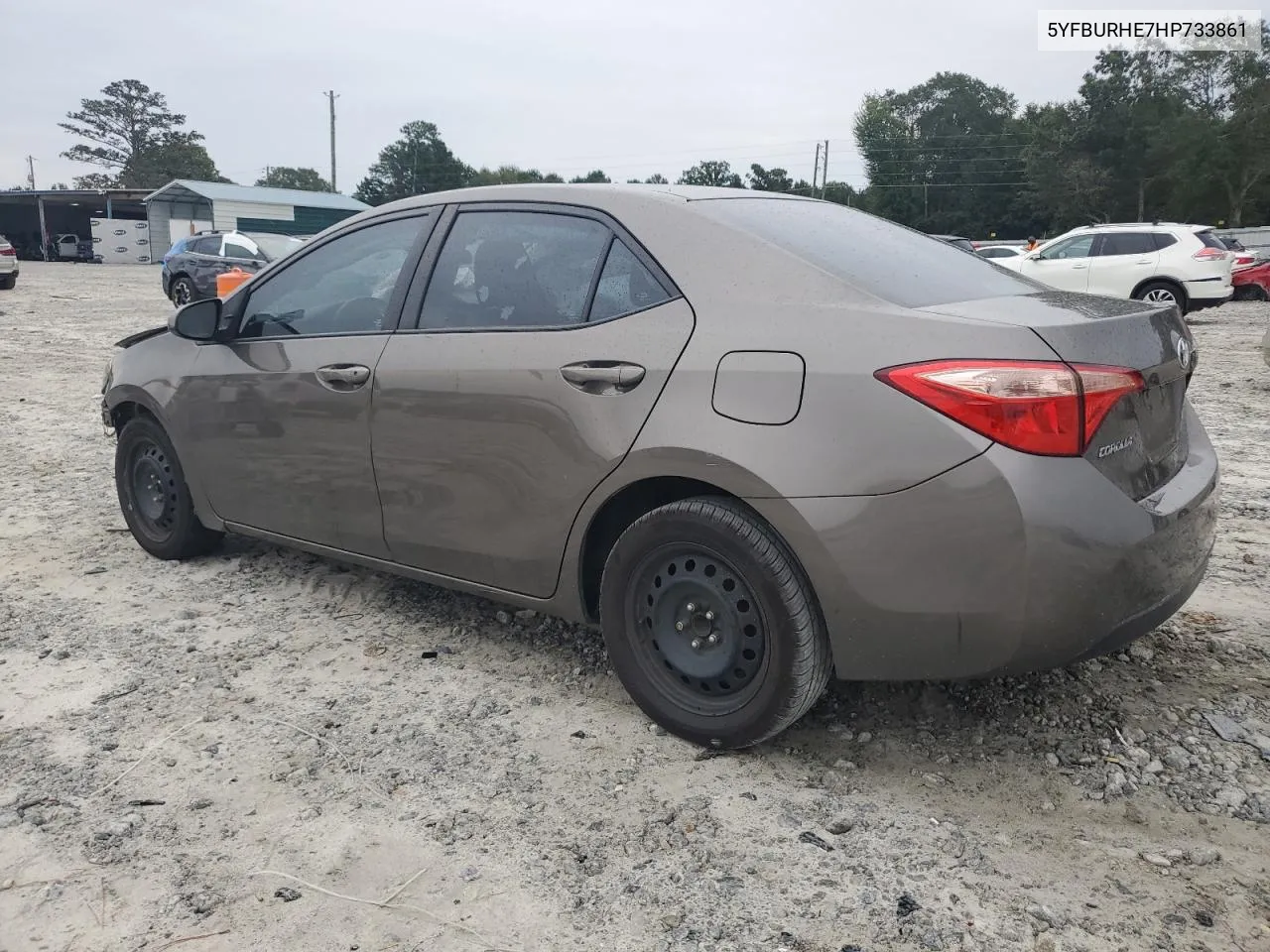 2017 Toyota Corolla L VIN: 5YFBURHE7HP733861 Lot: 69218504