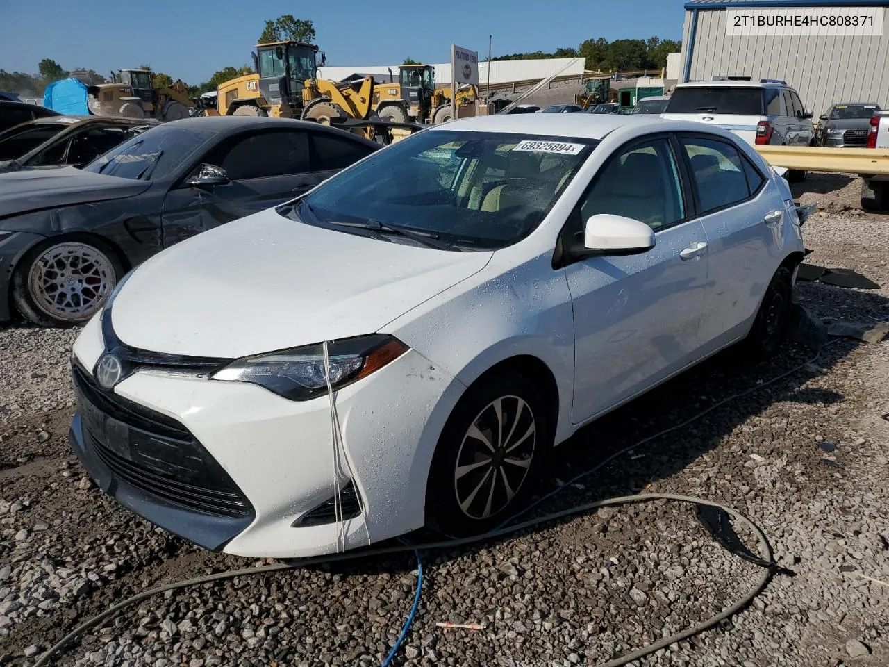 2017 Toyota Corolla L VIN: 2T1BURHE4HC808371 Lot: 69325894