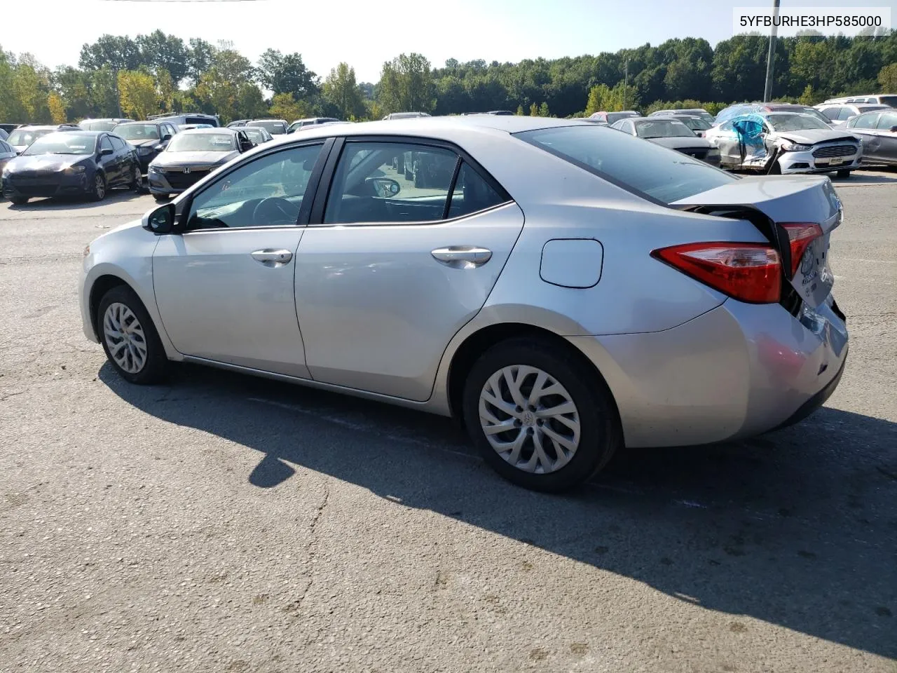 2017 Toyota Corolla L VIN: 5YFBURHE3HP585000 Lot: 69385144