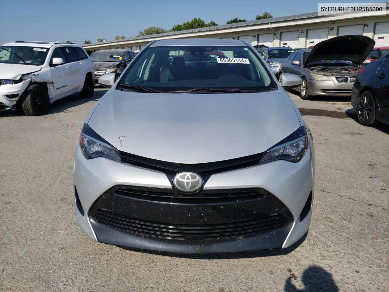 2017 Toyota Corolla L VIN: 5YFBURHE3HP585000 Lot: 69385144