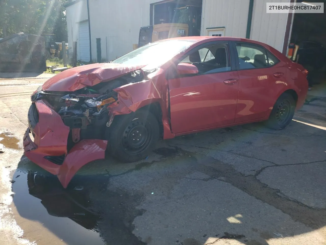 2017 Toyota Corolla L VIN: 2T1BURHE0HC817407 Lot: 69534364