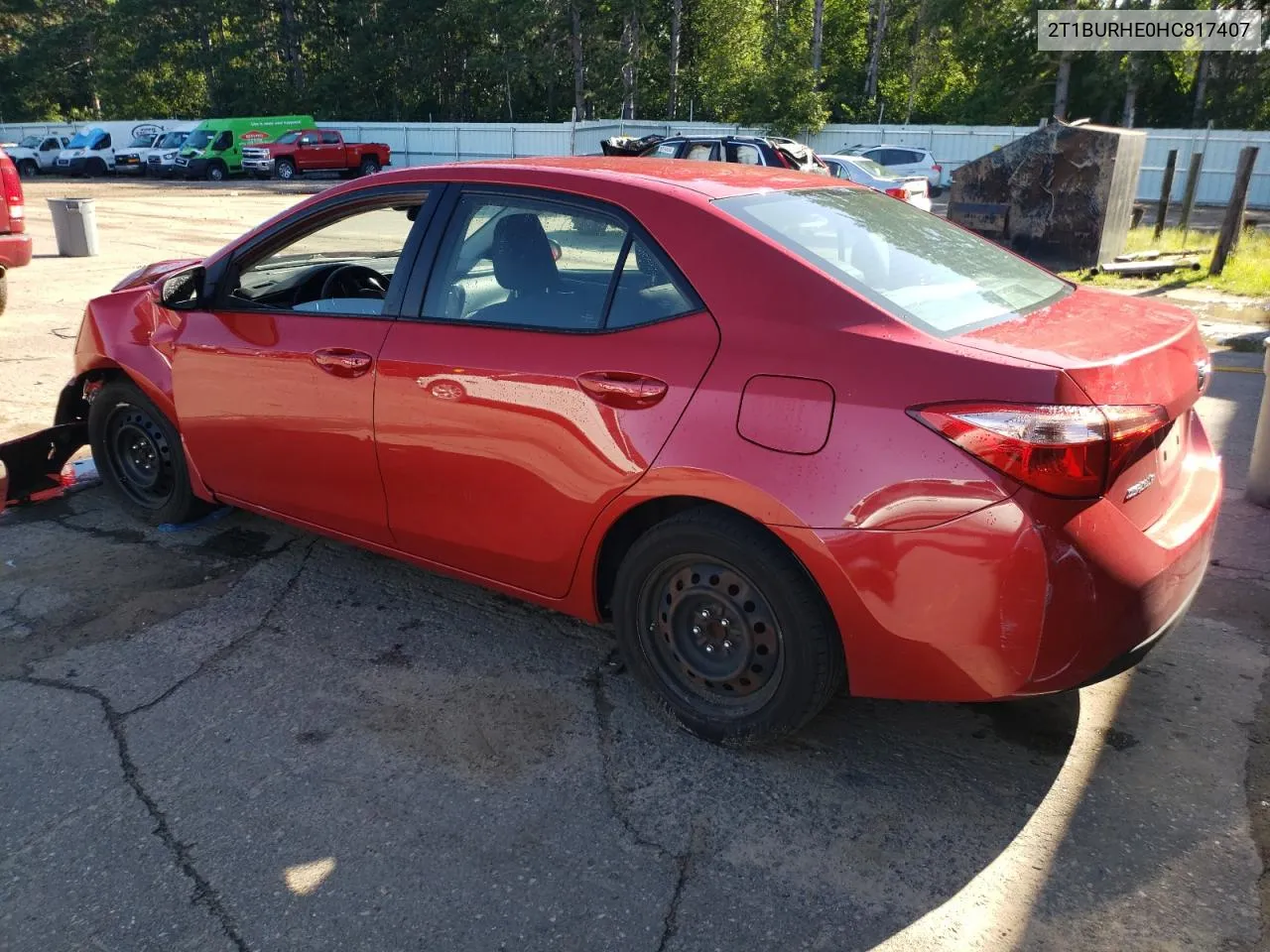 2017 Toyota Corolla L VIN: 2T1BURHE0HC817407 Lot: 69534364