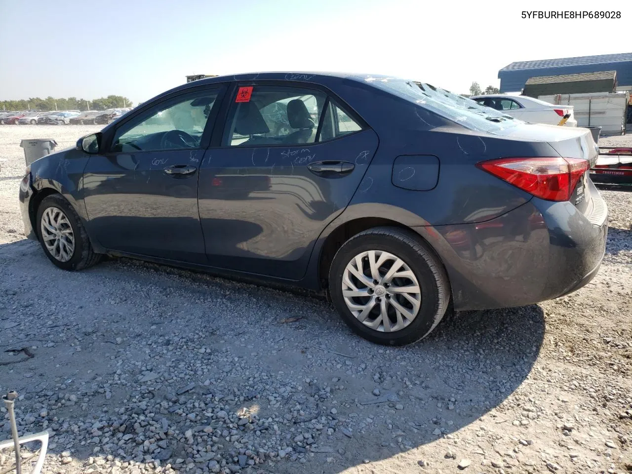 2017 Toyota Corolla L VIN: 5YFBURHE8HP689028 Lot: 69649634