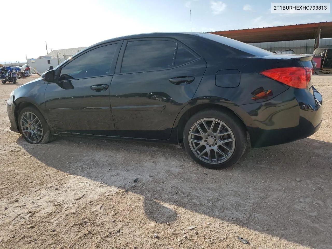 2017 Toyota Corolla L VIN: 2T1BURHEXHC793813 Lot: 69649834