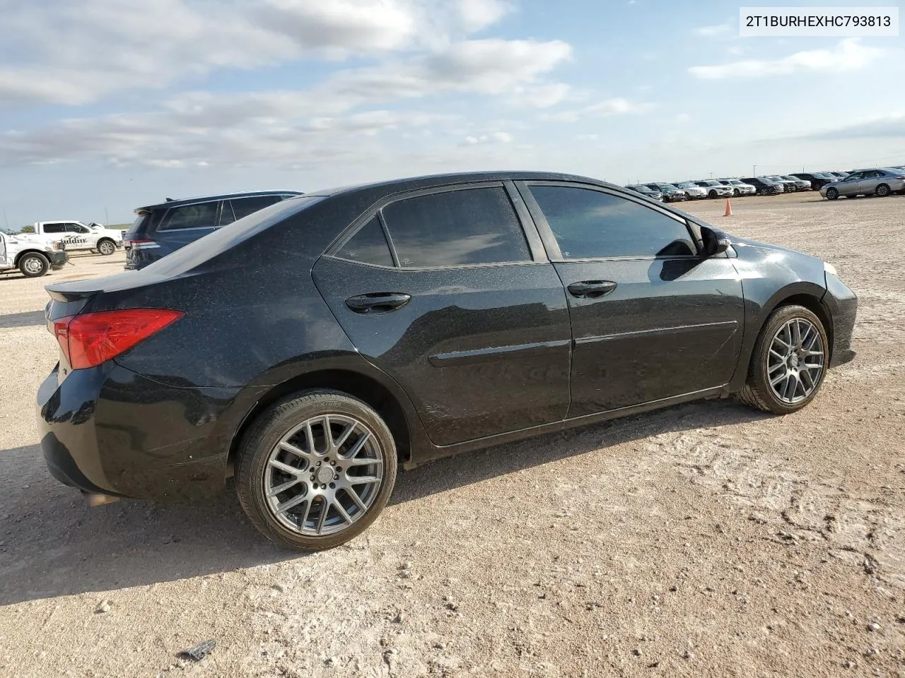 2017 Toyota Corolla L VIN: 2T1BURHEXHC793813 Lot: 69649834