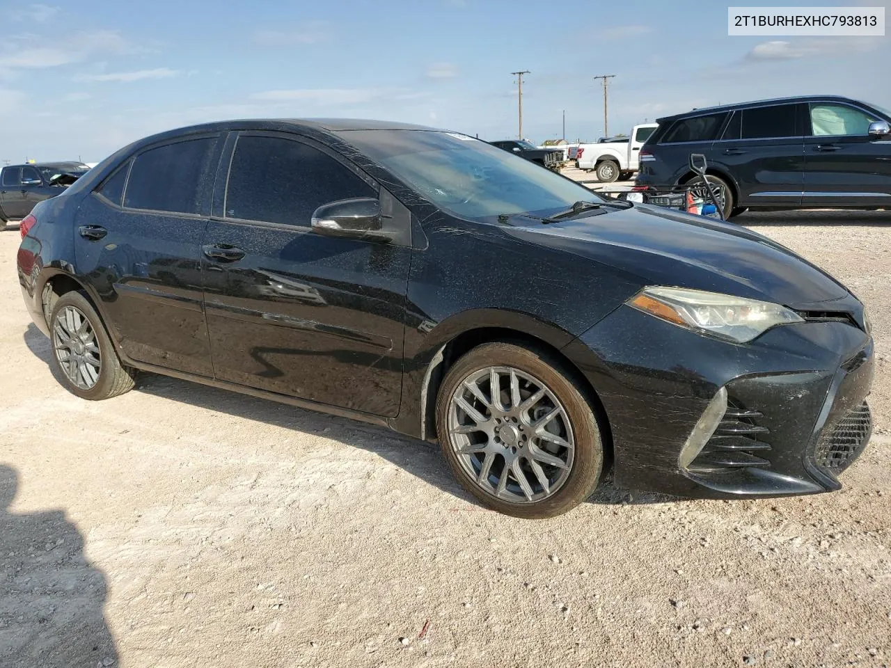 2017 Toyota Corolla L VIN: 2T1BURHEXHC793813 Lot: 69649834