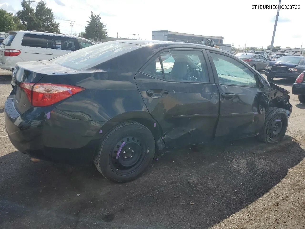 2017 Toyota Corolla L VIN: 2T1BURHE6HC838732 Lot: 69687934