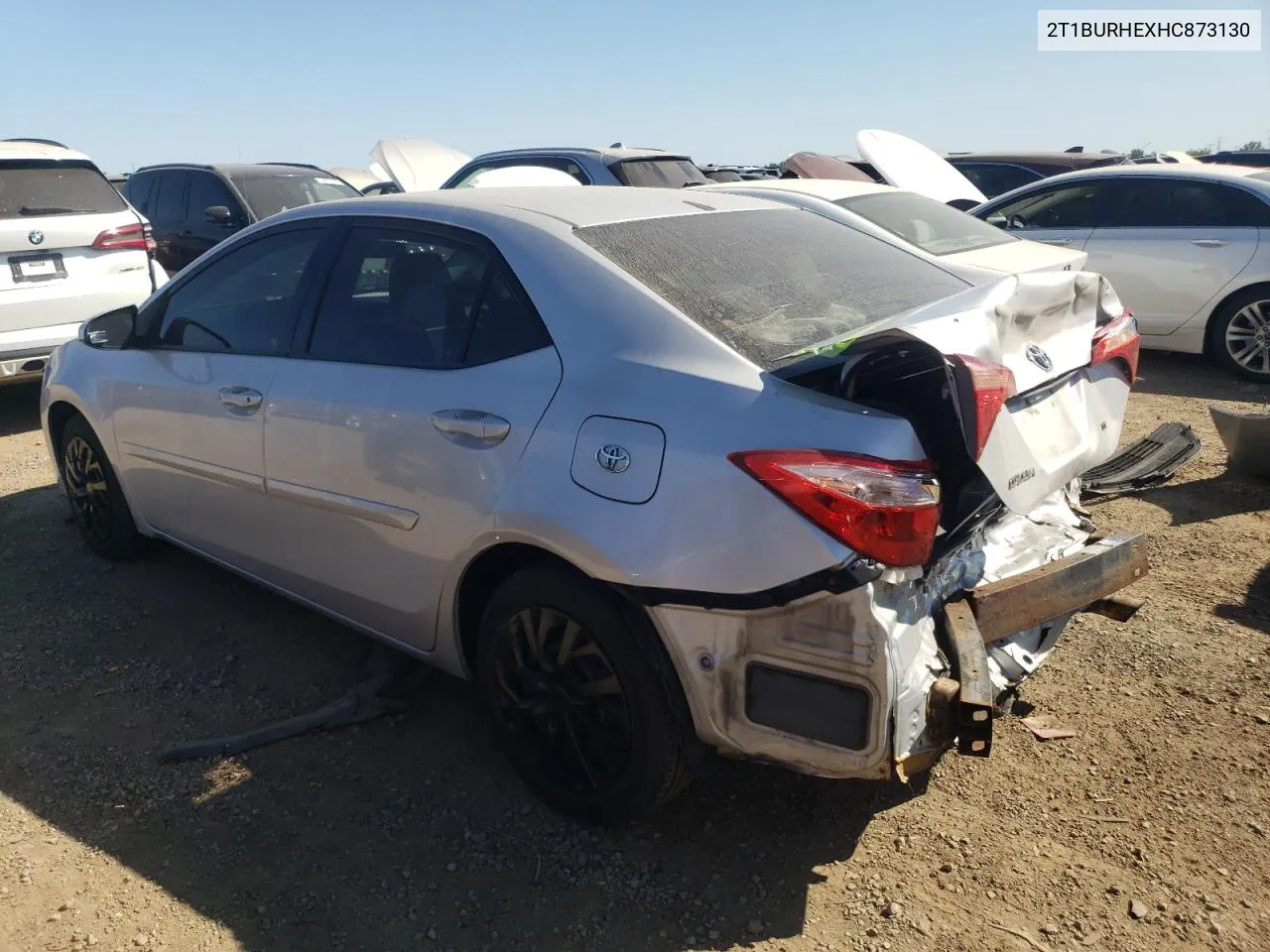 2017 Toyota Corolla L VIN: 2T1BURHEXHC873130 Lot: 69692824