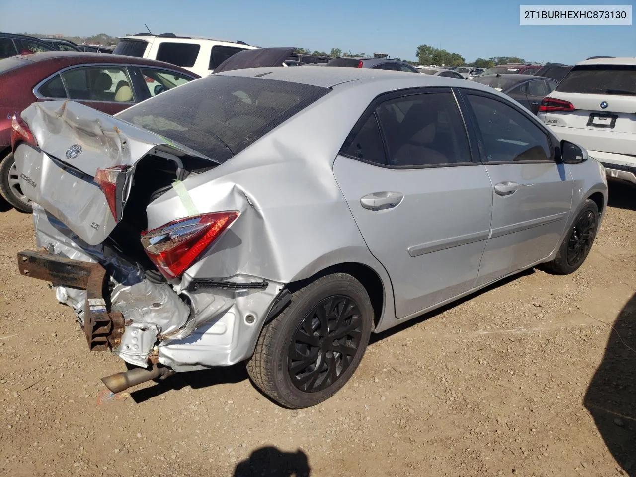 2017 Toyota Corolla L VIN: 2T1BURHEXHC873130 Lot: 69692824