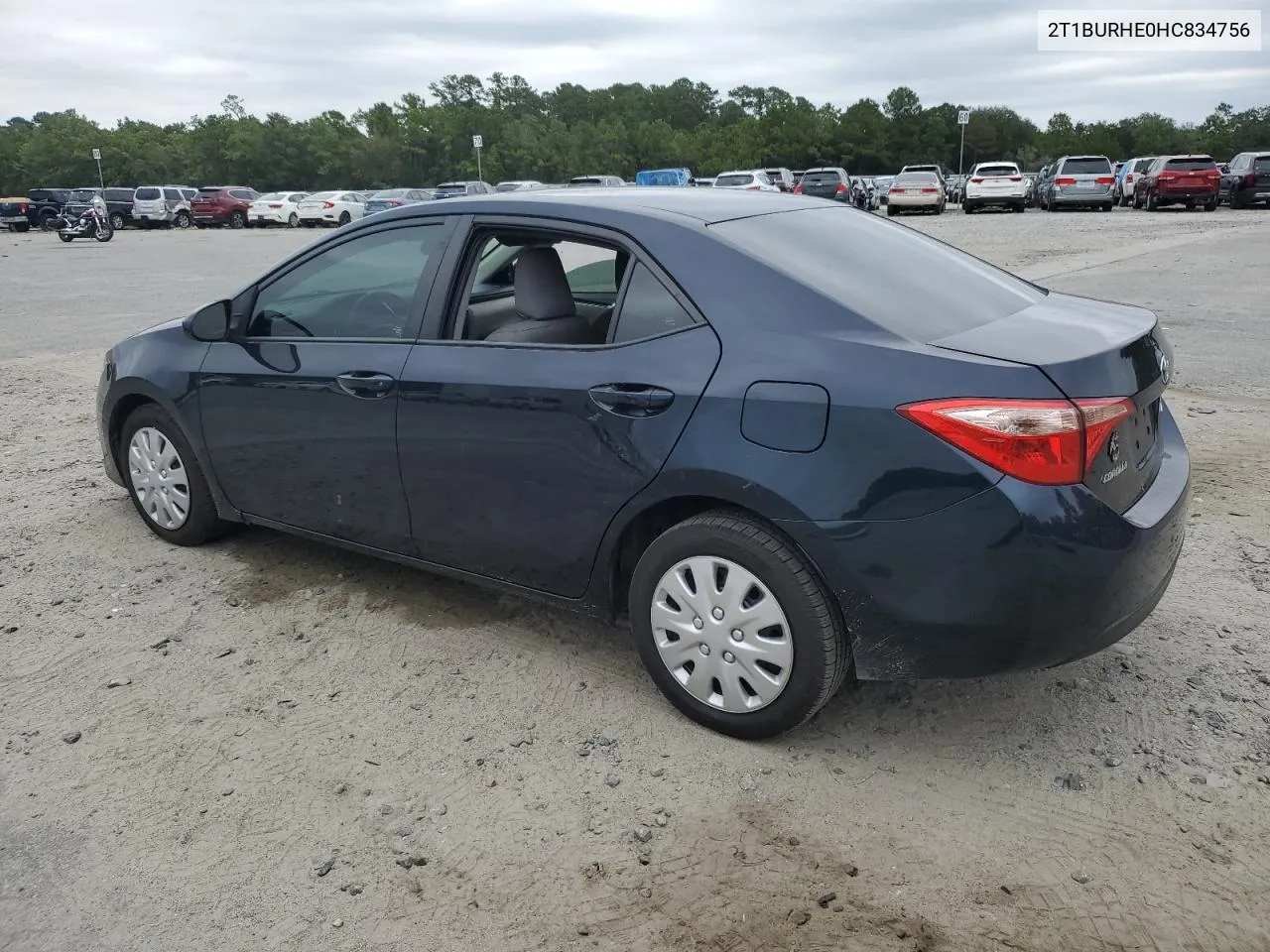 2017 Toyota Corolla L VIN: 2T1BURHE0HC834756 Lot: 70184694