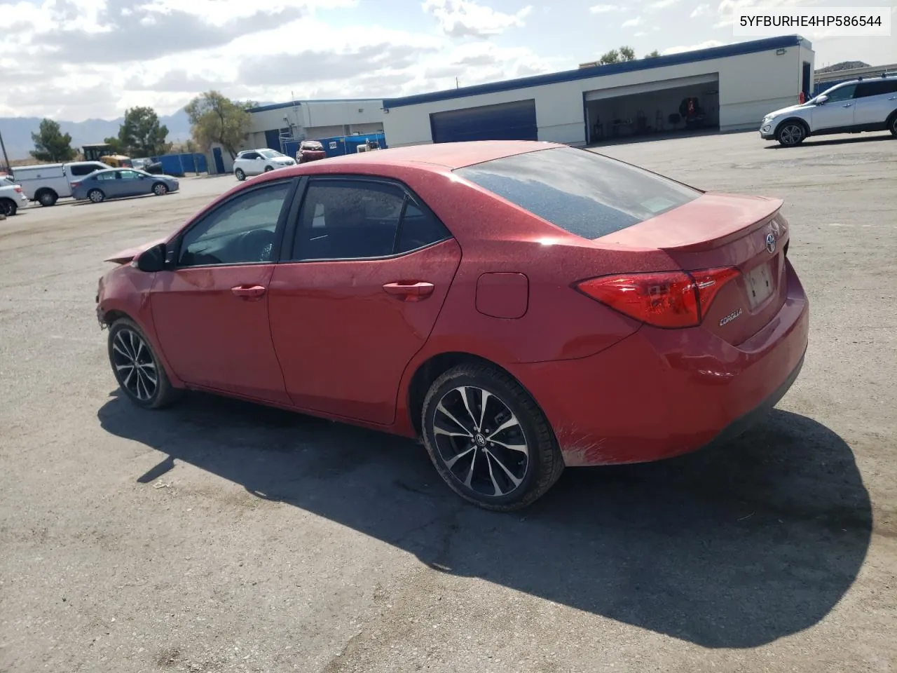 2017 Toyota Corolla L VIN: 5YFBURHE4HP586544 Lot: 70231904