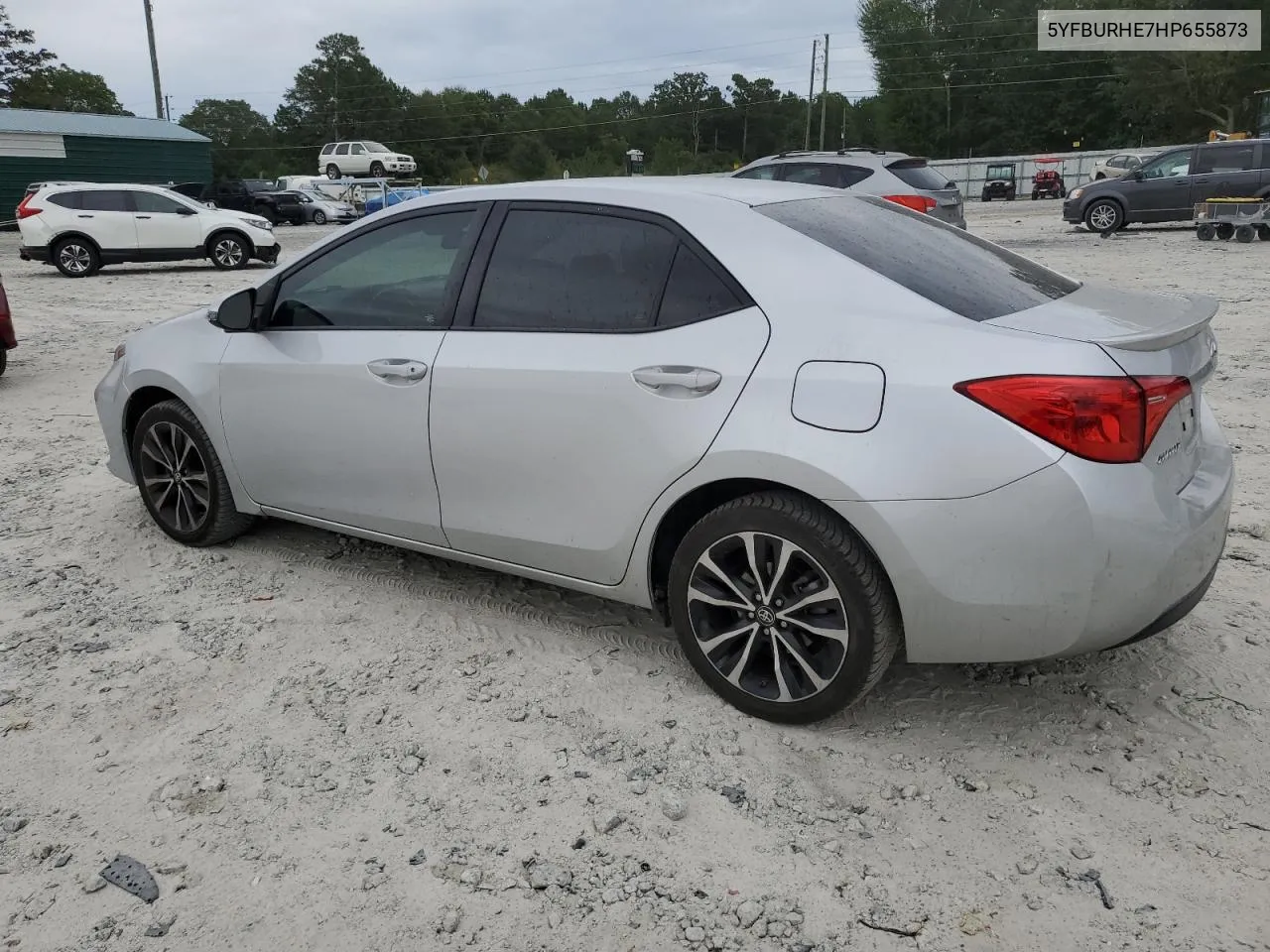 2017 Toyota Corolla L VIN: 5YFBURHE7HP655873 Lot: 70258484