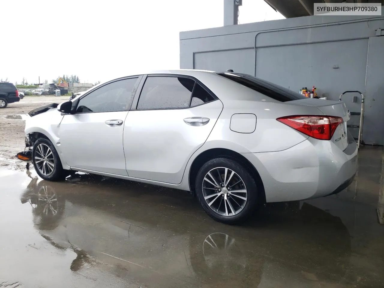 2017 Toyota Corolla L VIN: 5YFBURHE3HP709380 Lot: 70332174