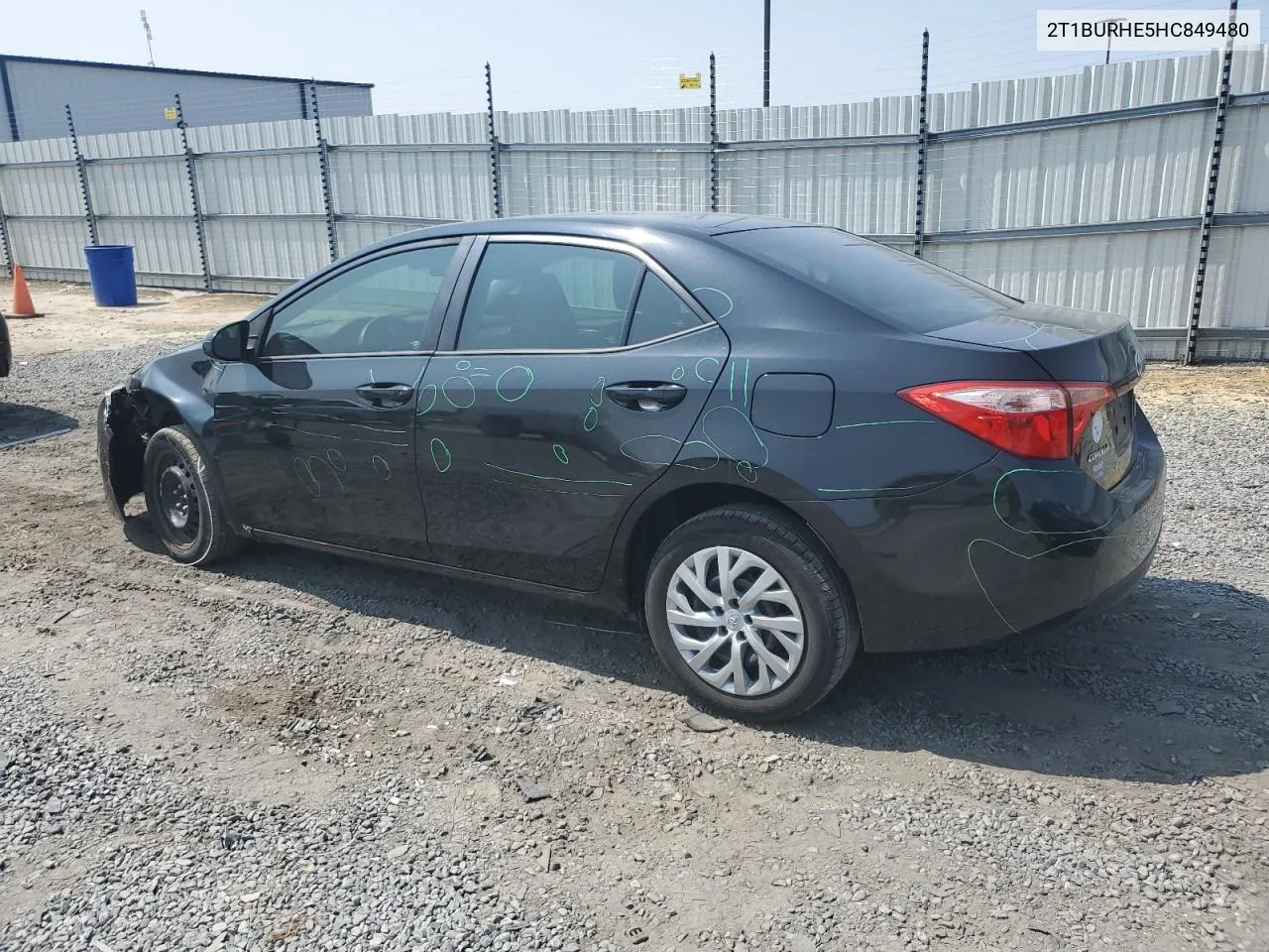 2T1BURHE5HC849480 2017 Toyota Corolla L