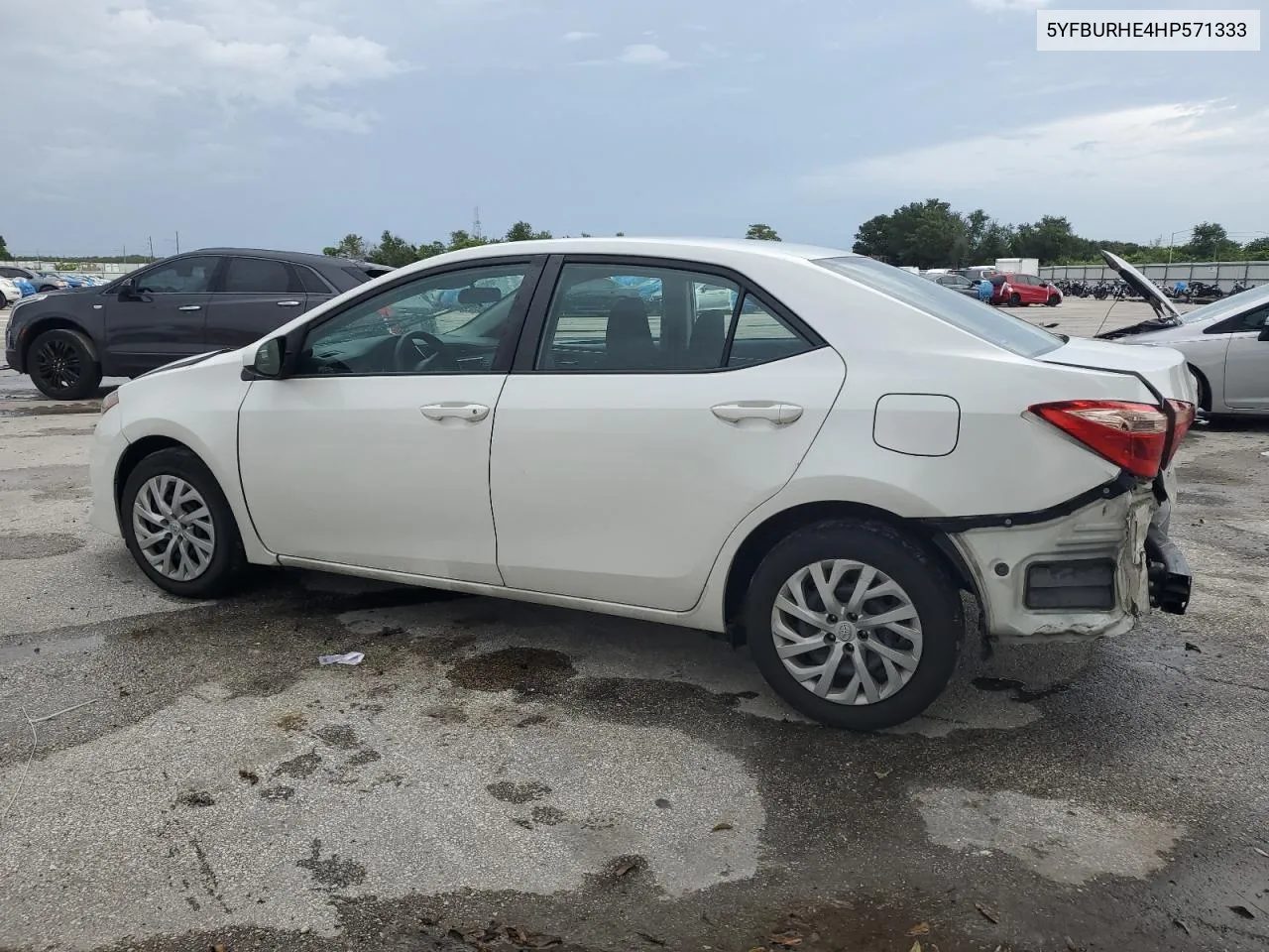 2017 Toyota Corolla L VIN: 5YFBURHE4HP571333 Lot: 70460744