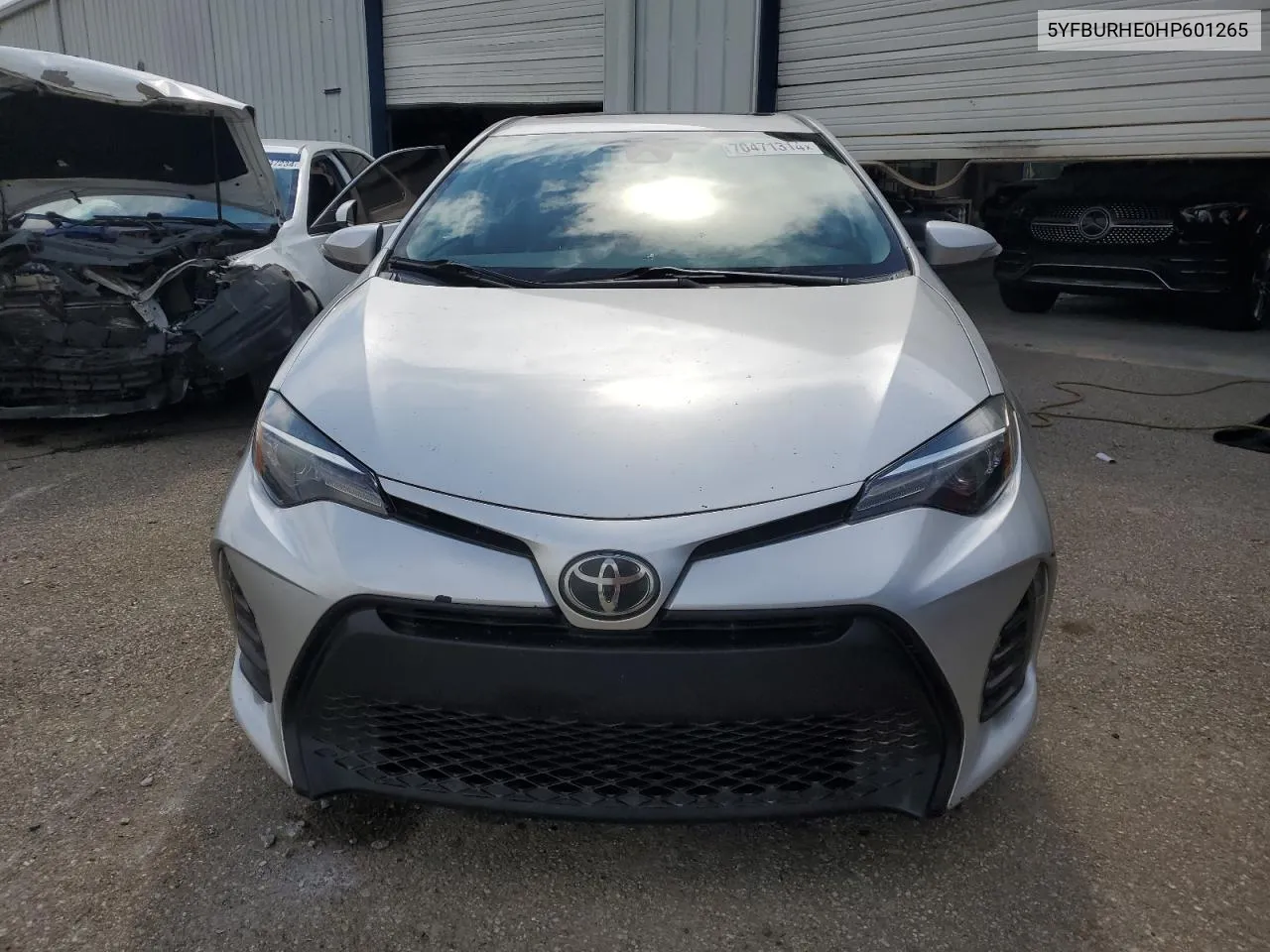 2017 Toyota Corolla L VIN: 5YFBURHE0HP601265 Lot: 70471314