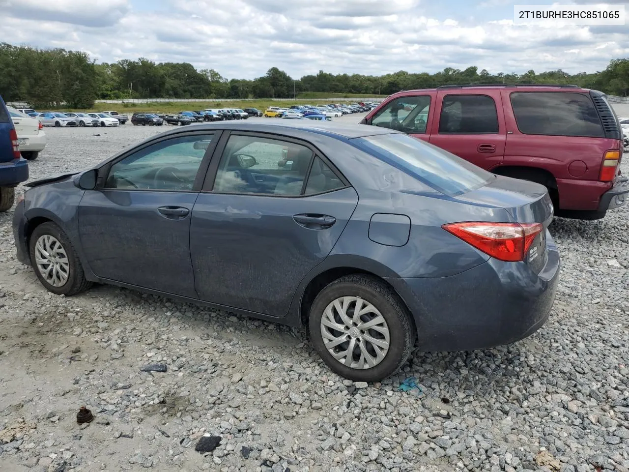 2017 Toyota Corolla L VIN: 2T1BURHE3HC851065 Lot: 70586724