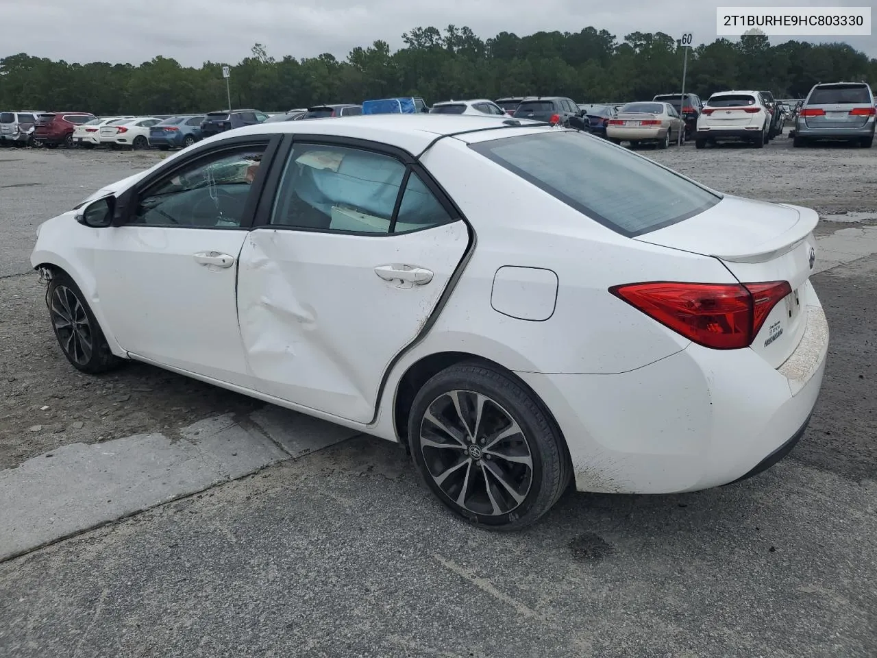 2017 Toyota Corolla L VIN: 2T1BURHE9HC803330 Lot: 70596424