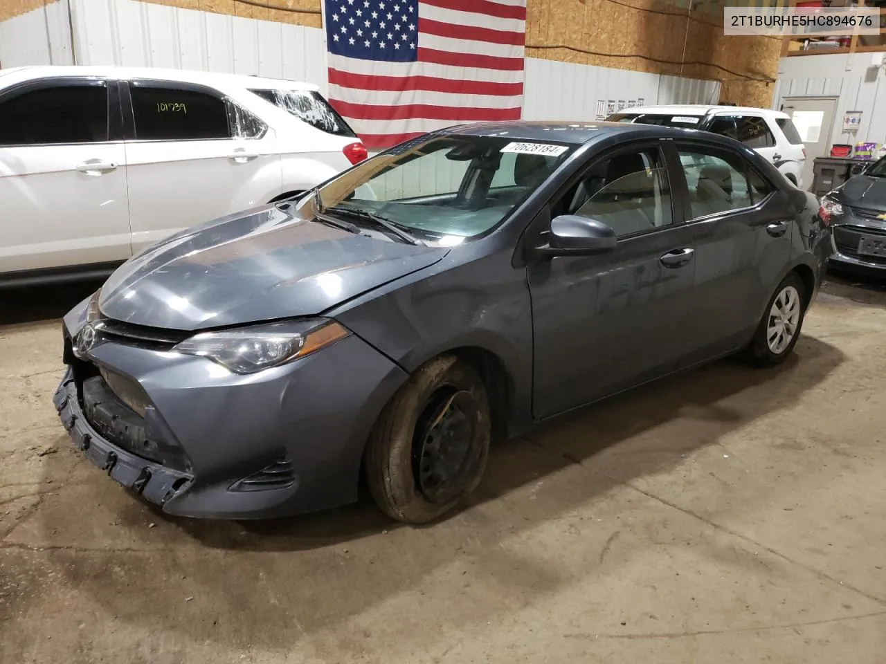 2017 Toyota Corolla L VIN: 2T1BURHE5HC894676 Lot: 70628184