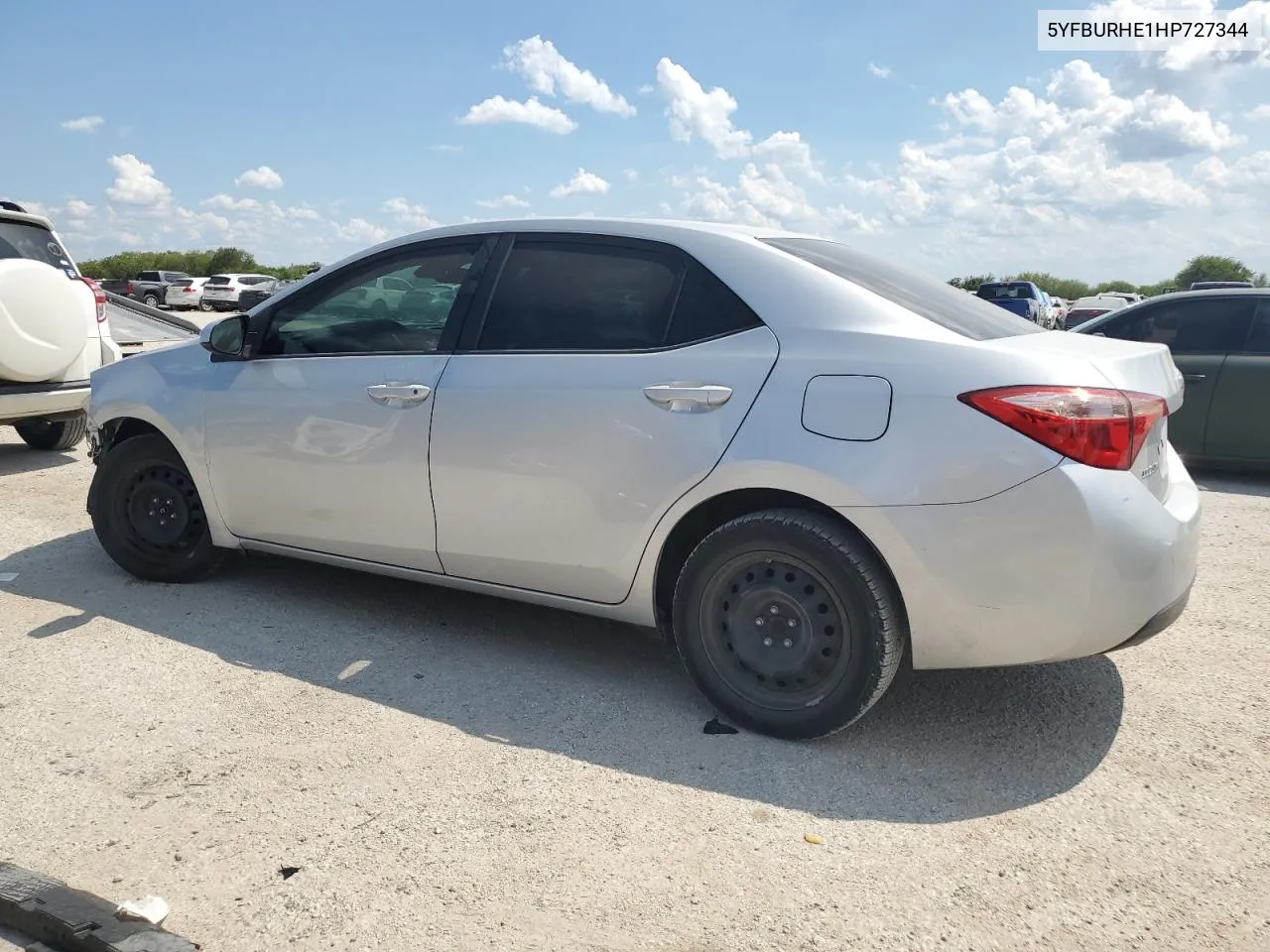 2017 Toyota Corolla L VIN: 5YFBURHE1HP727344 Lot: 70655144