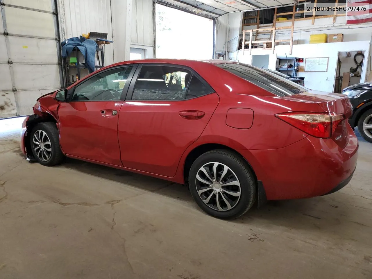 2017 Toyota Corolla L VIN: 2T1BURHE5HC797476 Lot: 70663174