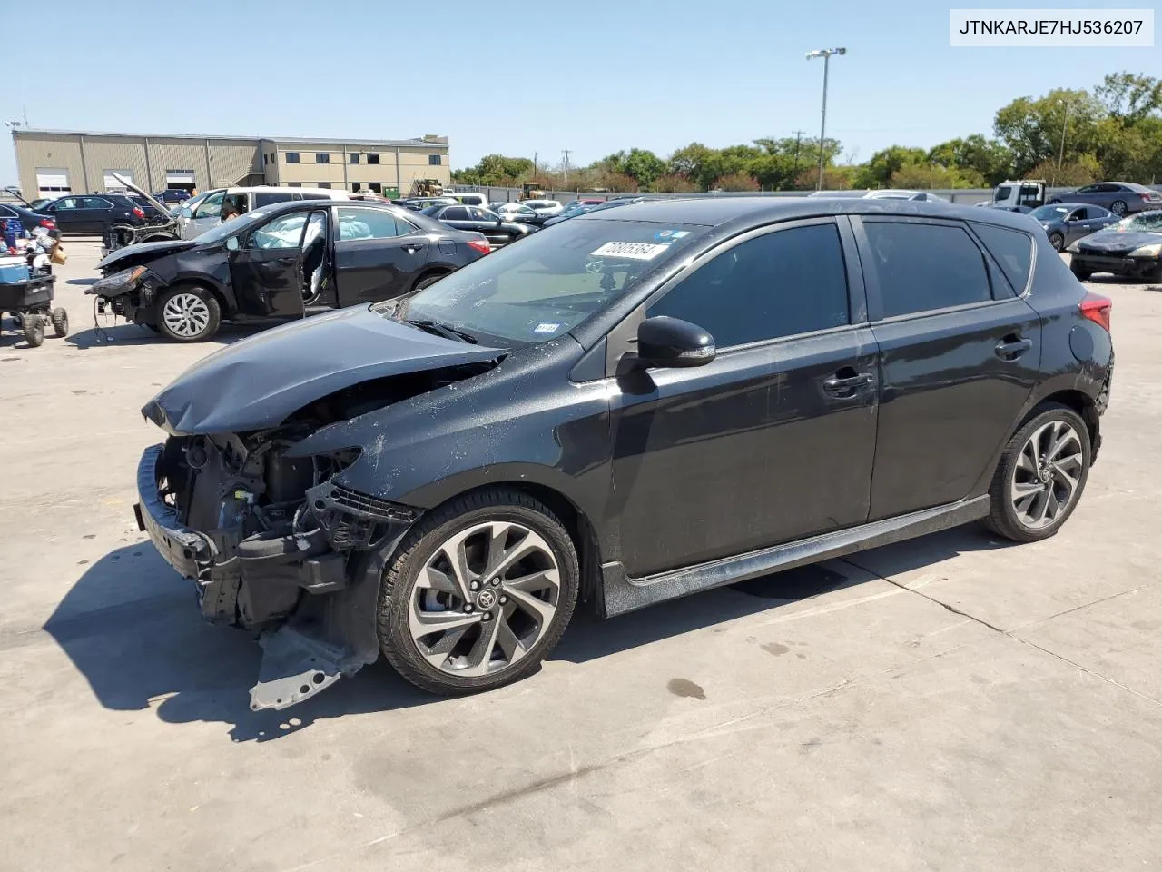 2017 Toyota Corolla Im VIN: JTNKARJE7HJ536207 Lot: 70805364