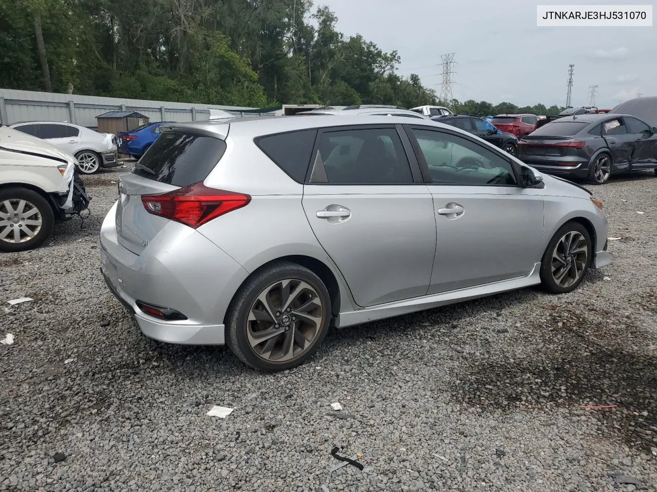 2017 Toyota Corolla Im VIN: JTNKARJE3HJ531070 Lot: 70821964