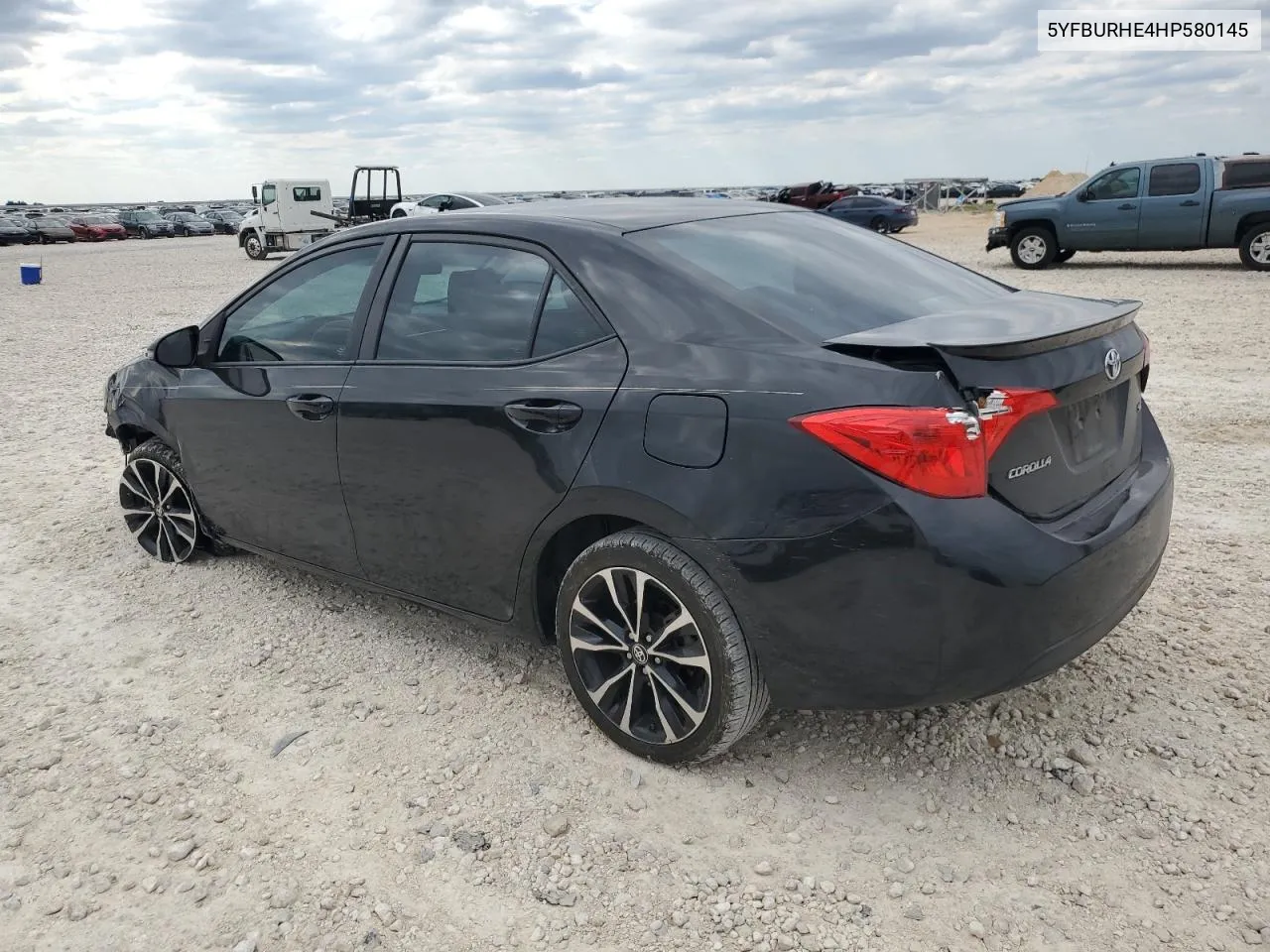 2017 Toyota Corolla L VIN: 5YFBURHE4HP580145 Lot: 70929684