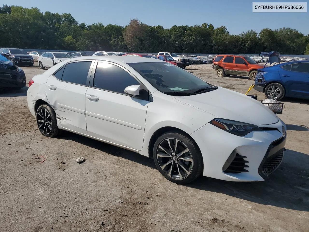 5YFBURHE9HP686056 2017 Toyota Corolla L