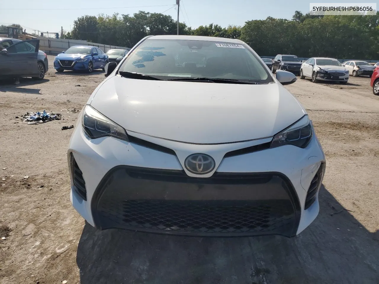 5YFBURHE9HP686056 2017 Toyota Corolla L