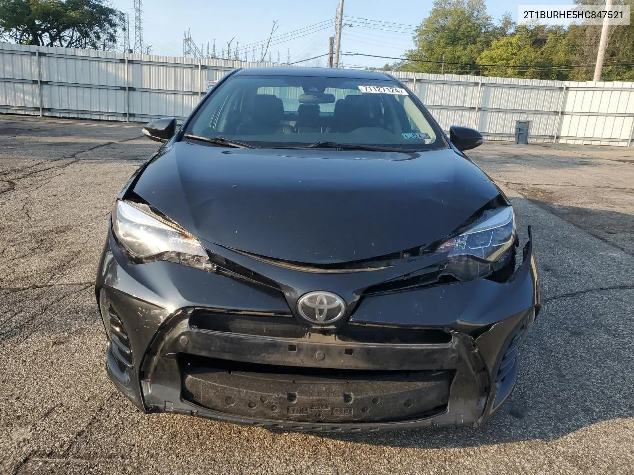 2T1BURHE5HC847521 2017 Toyota Corolla L