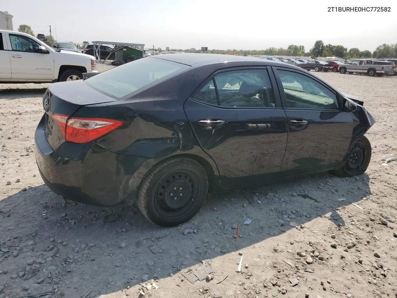 2017 Toyota Corolla L VIN: 2T1BURHE0HC772582 Lot: 71158704