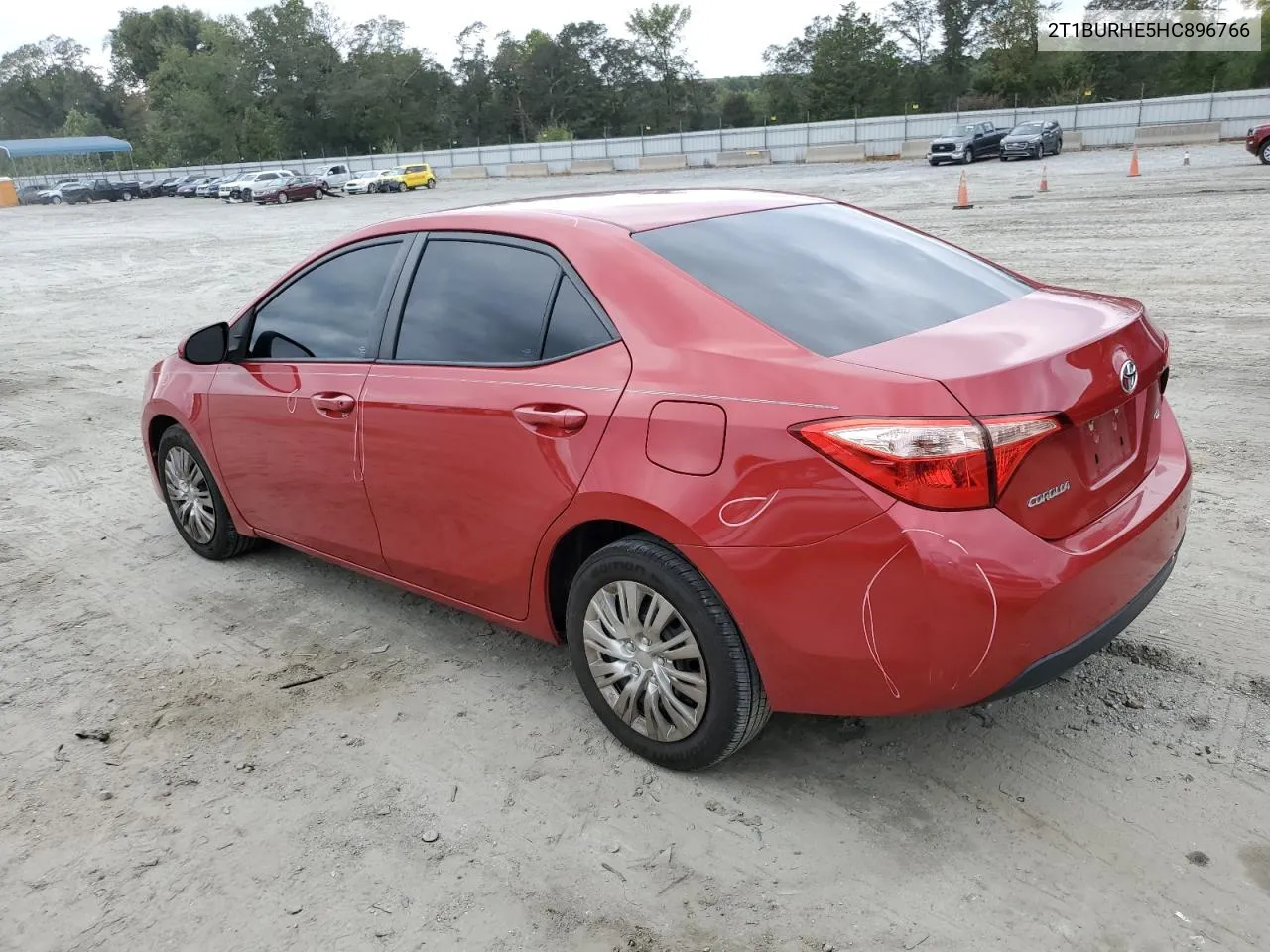 2017 Toyota Corolla L VIN: 2T1BURHE5HC896766 Lot: 71311054