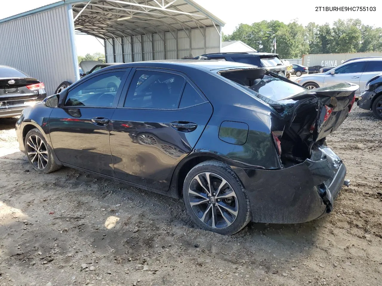 2017 Toyota Corolla L VIN: 2T1BURHE9HC755103 Lot: 71360764